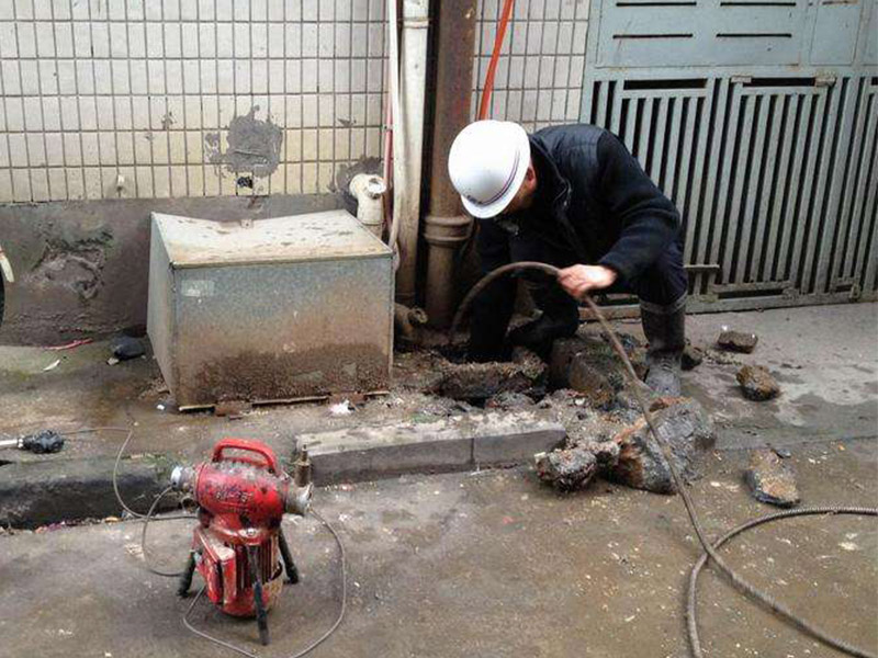 大安镇疏通下水道-洗菜池疏通