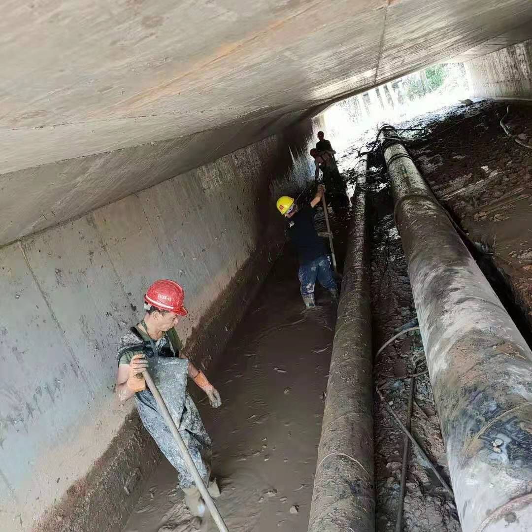 大安镇工业管道清淤